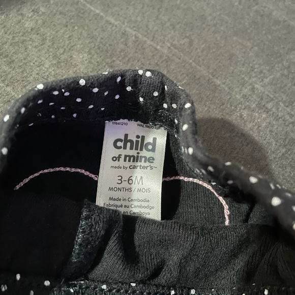 Baby Girl Heart Pants worn once 3-6 Months - Picture 2 of 2